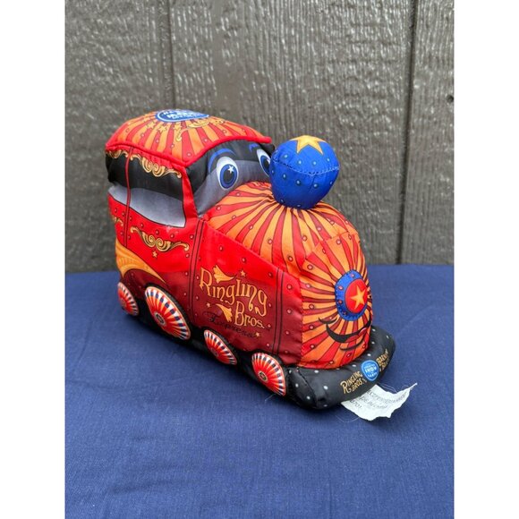 Ringling Bros. Barnum & Bailey Circus Express Plush Train Toy Stuffed Animal - Picture 1 of 8